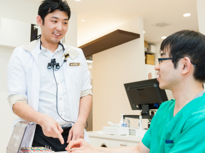 教えることが大好きな院長。何でも教えます!